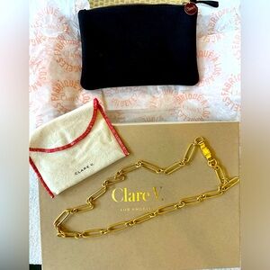 Clare V necklace